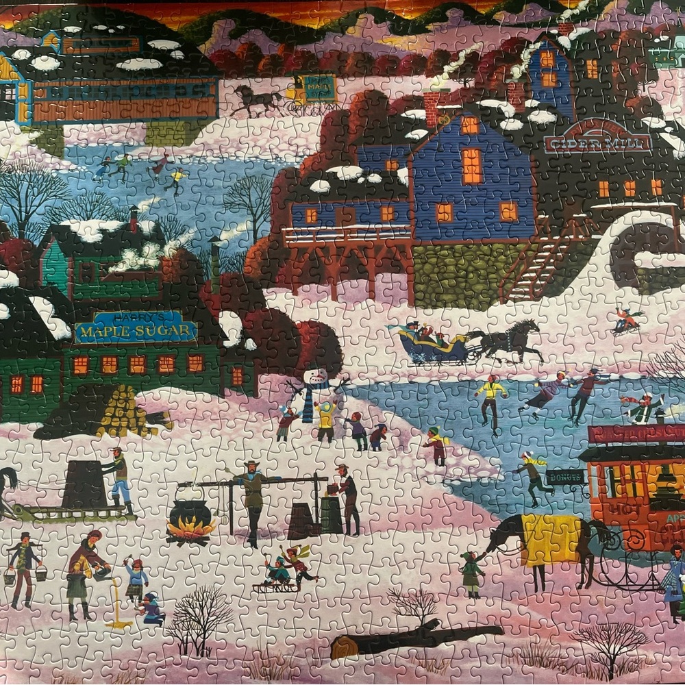 1000 Piece Puzzle Hometown Collection